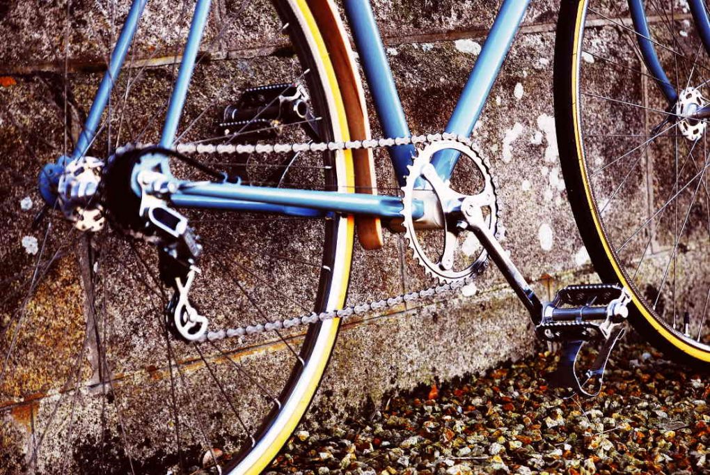cycles tempête alpina bicyclette vinatge élégante manivelles solida