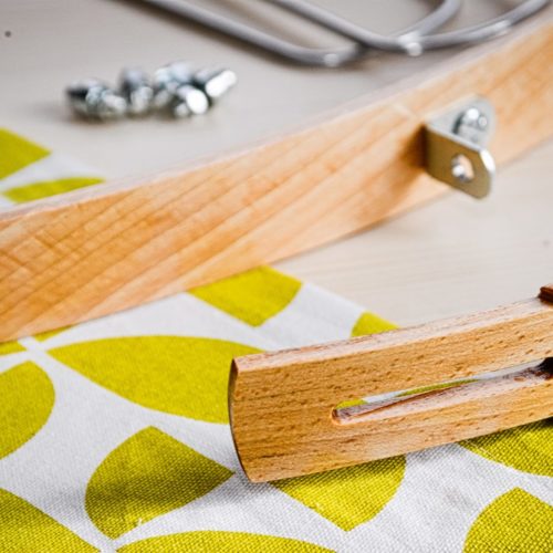 Garde-boue Vélo En Bois Acajou – Vintage Rétro – Fabrication Française