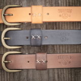 Ceinture cuir tannage végétal cycles tempête