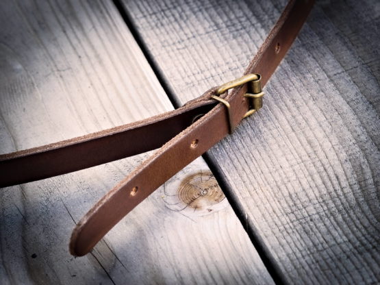 L'indispensable - Sac à main cuir et bois - couleur Miel, chocolat ou noir vintage. – Image 4