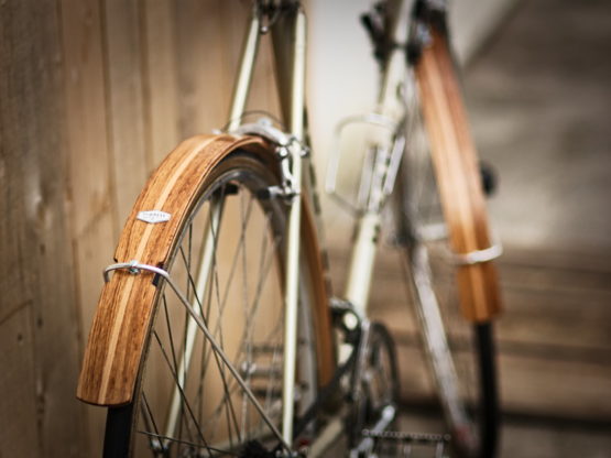 Le baroudeur - Garde boue vélo bois – Image 5