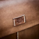 Cartable vélo cuir et bois - Chocolat, Miel ou Noir vintage – Image 8