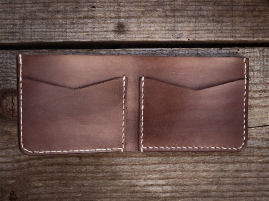 Portefeuille  cuir - Chocolat – Image 5