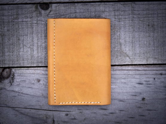 steppe - Portefeuille cuir - couleur miel, chocolat ou noir vintage – Image 7
