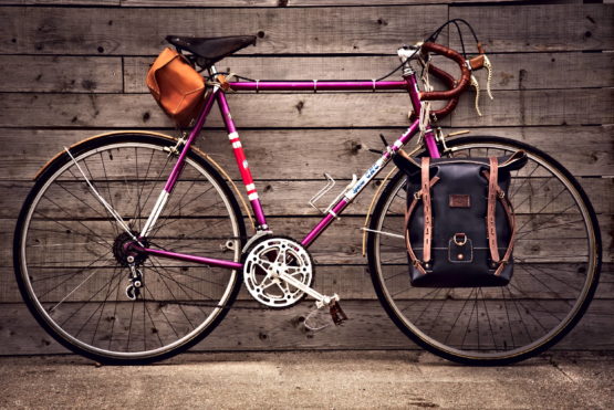 Cargo - Sacoche vélo latéral - Couleur Miel, chocolat ou Noir vintage. – Image 2