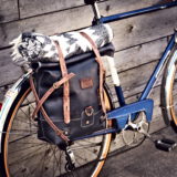 Cargo - Sacoche vélo latéral - Couleur Miel, chocolat ou Noir vintage. – Image 11