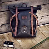 Cargo - Sacoche vélo latéral - Couleur Miel, chocolat ou Noir vintage. – Image 3